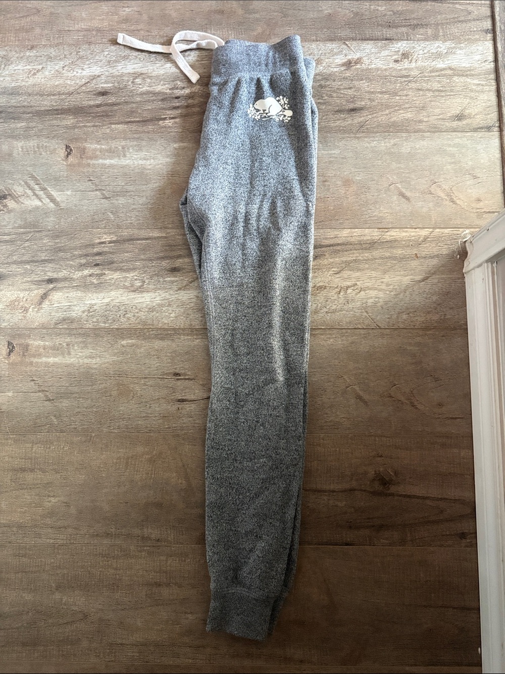 Roots Gray Jogger Sweatpants with Drawstring